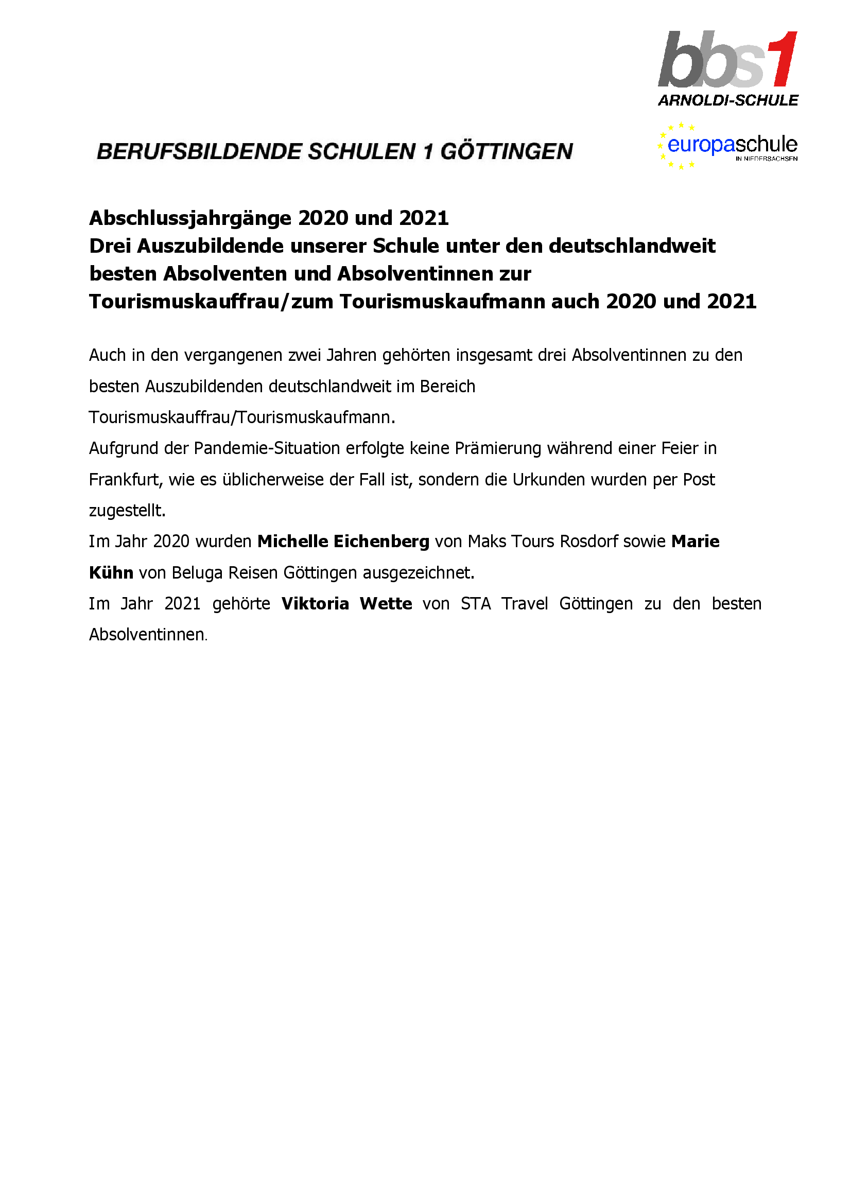2022 12 03 Ehrung der besten Azubis Tourismus 2