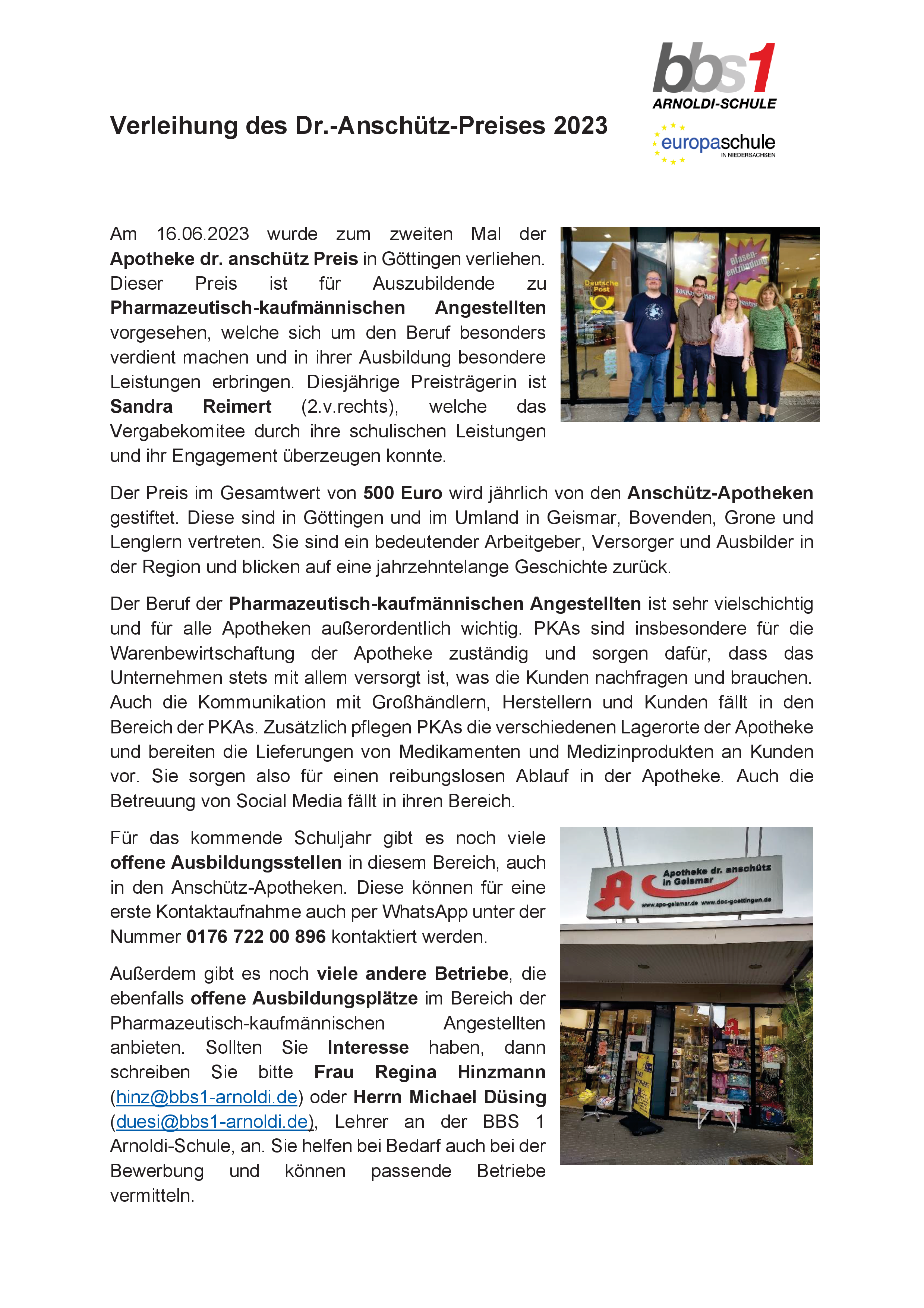 2023 06 21 Bericht Anschützpreis 2023