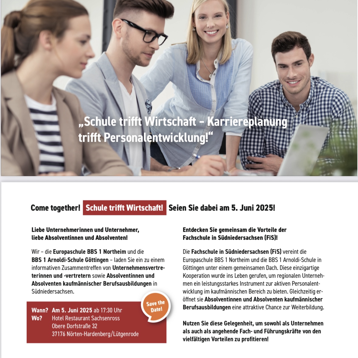 2025 05 22 Flyer Entscheidertag