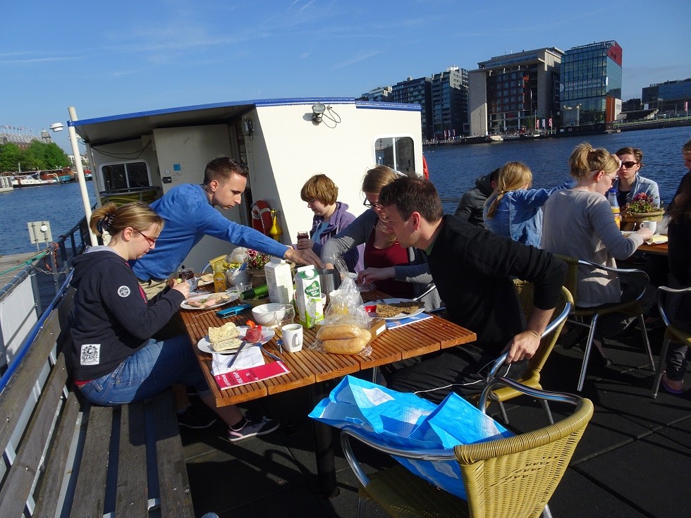 2016 06 18 Klassenfahrt Amsterdam Unterkunft 2