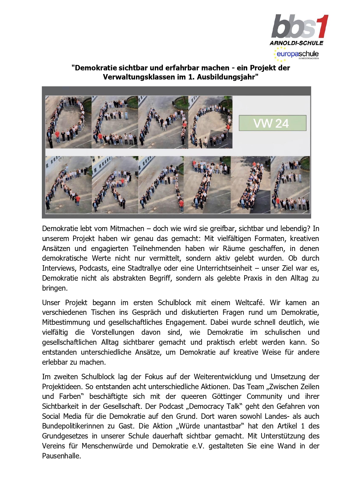2025 06 12 Demokratie sichtbar und erfahrbar machen ein Projekt der Verwaltungsklassen im 1. Ausbildungsjahr page 0001
