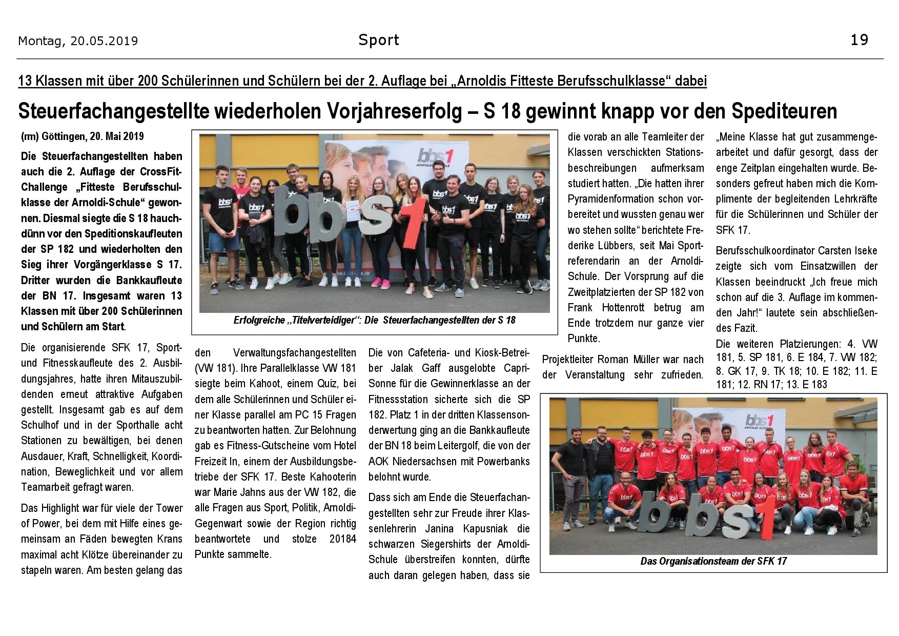 2019 05 20 Bericht Bildergalerie Fitteste Klasse